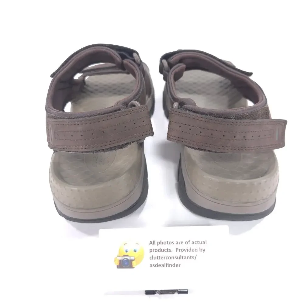 Skechers Tresmen Outdoor Adjustable Sandal Mens Size 11 204105 Brown Black
